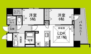 IBC　Residence　Westの物件間取画像